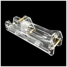 THGS Профессиональный четыре провода держатель батареи Сопротивление Емкость тестер 18650 батарея