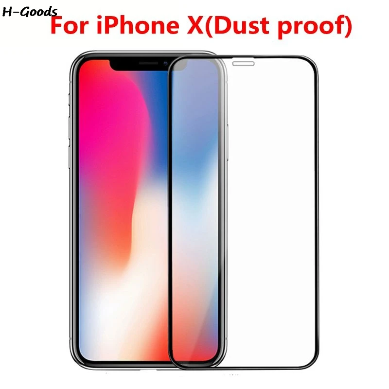 Full Cover 3D Tempered Glass For iPhone 8 Plus X Screen