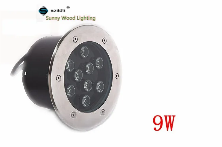 Construído em Lâmpada Anos de Garantia o Envio Gratuito de Led Luz da Piscina Lâmpadas Subterrâneas Inground Luz Ip68 Ac24v Lul-a-9w 3 9 w 9 Toys & Sports