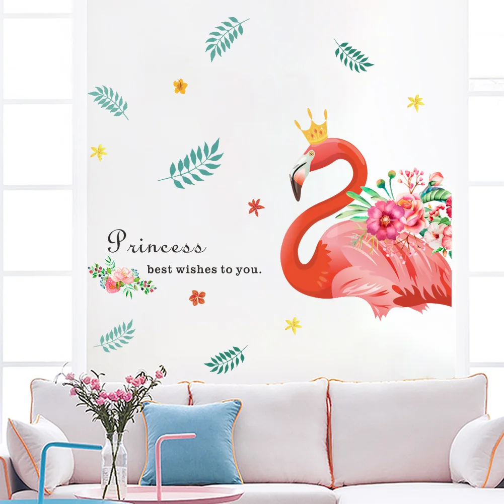 

Creative Fire Refining Bird Wall Stickers Home Decor Living Room Decoration Accessories Stickers Wall Decorations Living Room 3d