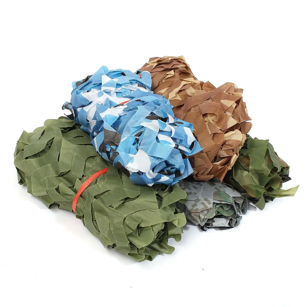1*1.5 متر الصيد العسكرية التمويه صافي Woodland تدريب الجيش كامو المعاوضة سيارة يغطي خيمة الظل التخييم الشمس المأوى