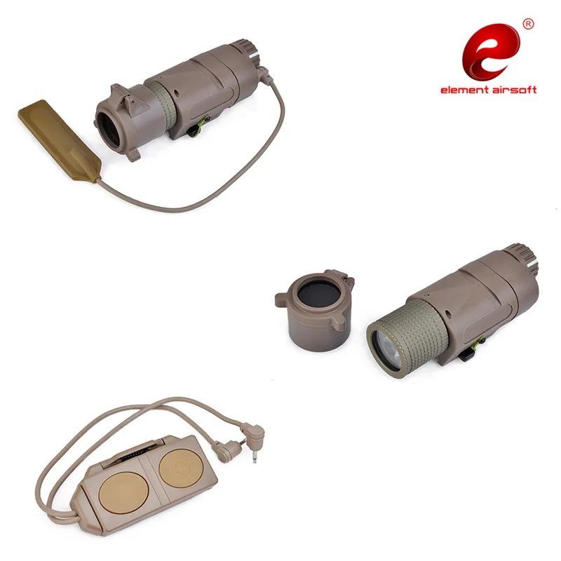 Element Airsoft тактический флэш-светильник PEQ15 IR Red Laer светильник M3X охотничий светильник оружейный светильник PEQ15