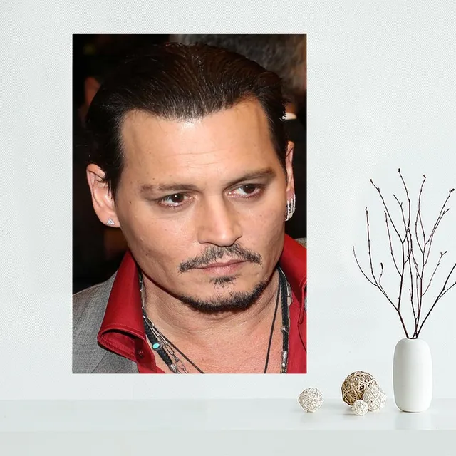 New Products Johnny Depp Wall Art Canvas  5