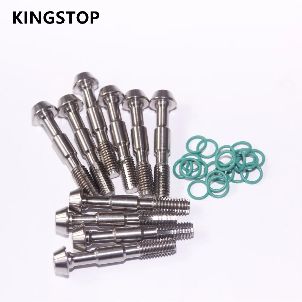 bicycle disc brake caliper titanium screw hydraulic hose joint titanium