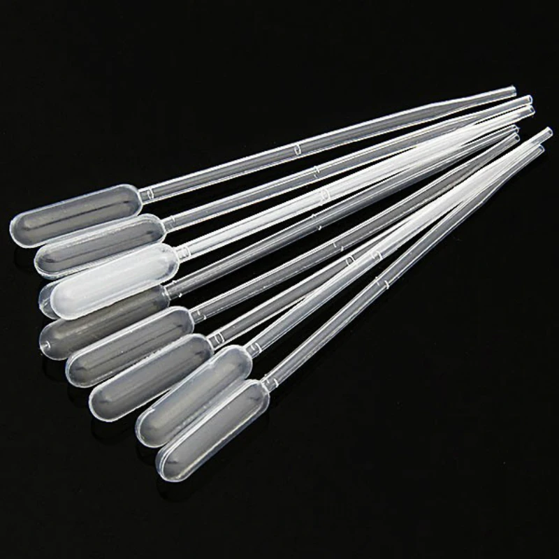 100 шт. одноразовые пластиковые пипетки 0 5 м|graduated pipettes dropper|graduated pipettepipette disposable |
