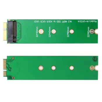 

M.2 SSD to 18 Pin Adapter Card SSD for Asus UX31 UX21 Zenbook Laptop ND998