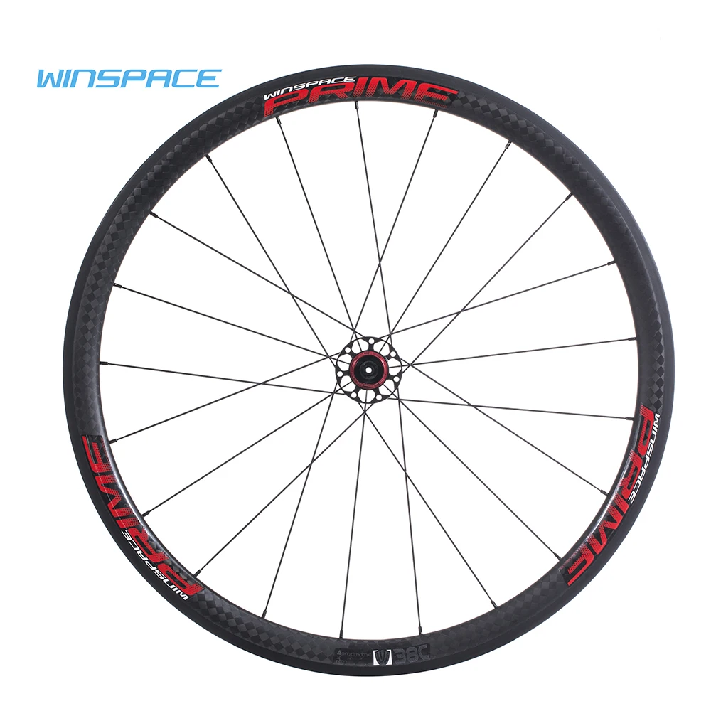 

Winspace 50mm Depth Tubular Rim Brake Carbon Road Bike Wheel 700Cx25mm UD matt Wheelset Hub steel bearing or Ceramic bearing