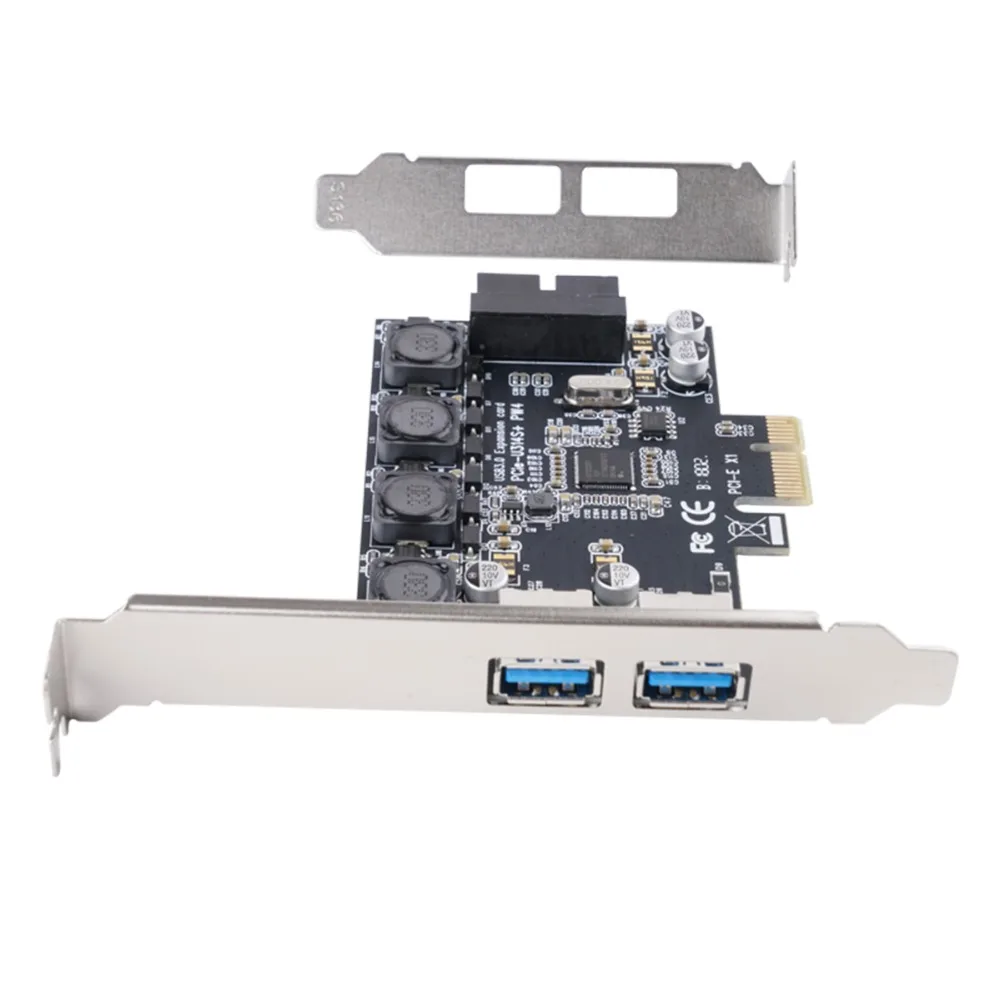 Карта расширения ORICO высокоскоростная карта 19pin PCI E 5 Гбит/с 2 порта PCIE до USB3.0 19PIN +