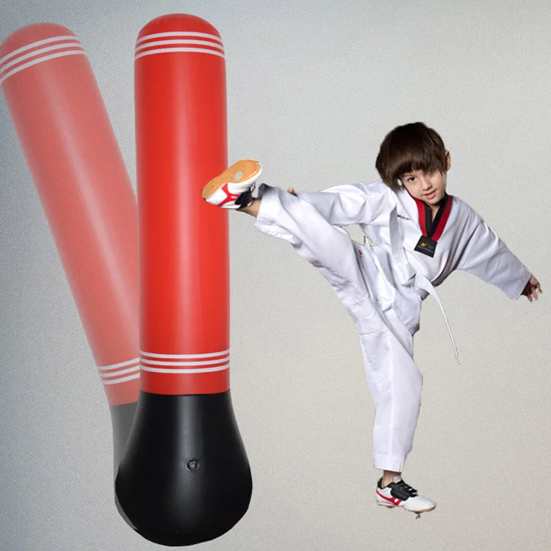 1,5 м надувной Пробивной мешок колонна-подставка фитнес кик бокса обучение тумблер песочник для детей взрослых C55K распродажа
