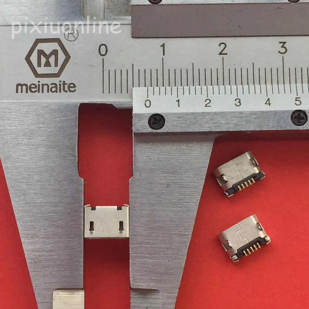 10 шт. G19Y 5 контактный разъем Micro USB гнездовой для мобильный телефон зарядки прямая