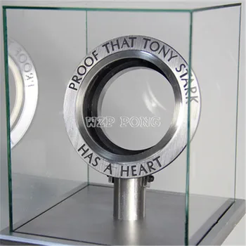 

New Iron Man Reactor Generation Display Box Ark Luminous Model Heart Base Transparent Shell Assembly