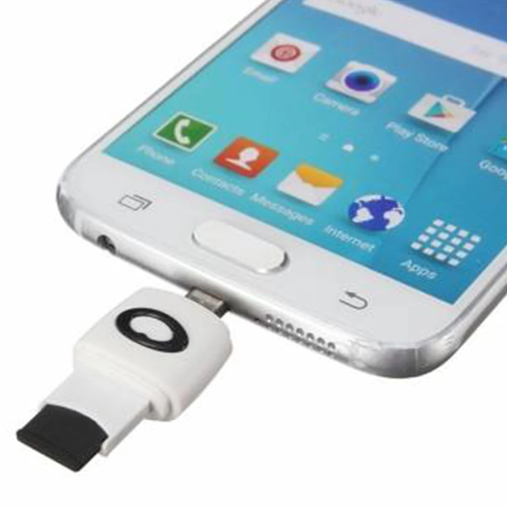 

Mini Portable 2 In 1 OTG USB Micro TF Card Memory Reader Adapter for Phone PC