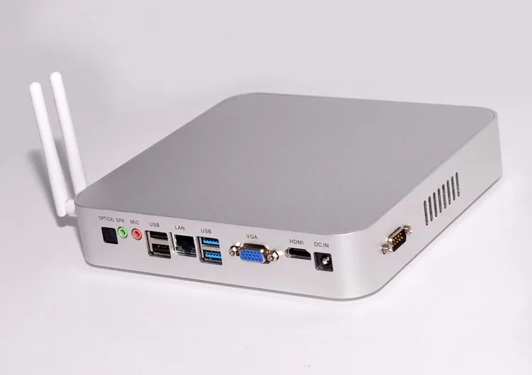Микро ПК linux intel четырехъядерный n3150 hdmi vga порты Мини ПК 4 к rj45 lan порт 12 В 15 Вт низкая мощность мини ПК 4 Гб linux мини-ПК SSD