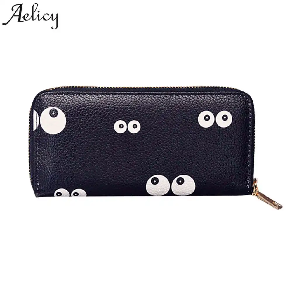 

Aelicy Women's Handbag Long Wallet Zipper Pocket Large Capacity Leather Wallet Purse Party Evening Handbags Phone Bag carteira