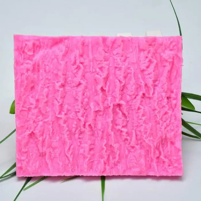 Силиконовый торт DIY форма для печенья 3D Дерево с узором древесной коры силиконовая форма инструменты LE66