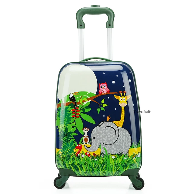 Kids Small Rolling Suitcase - Personalized Kids Luggage