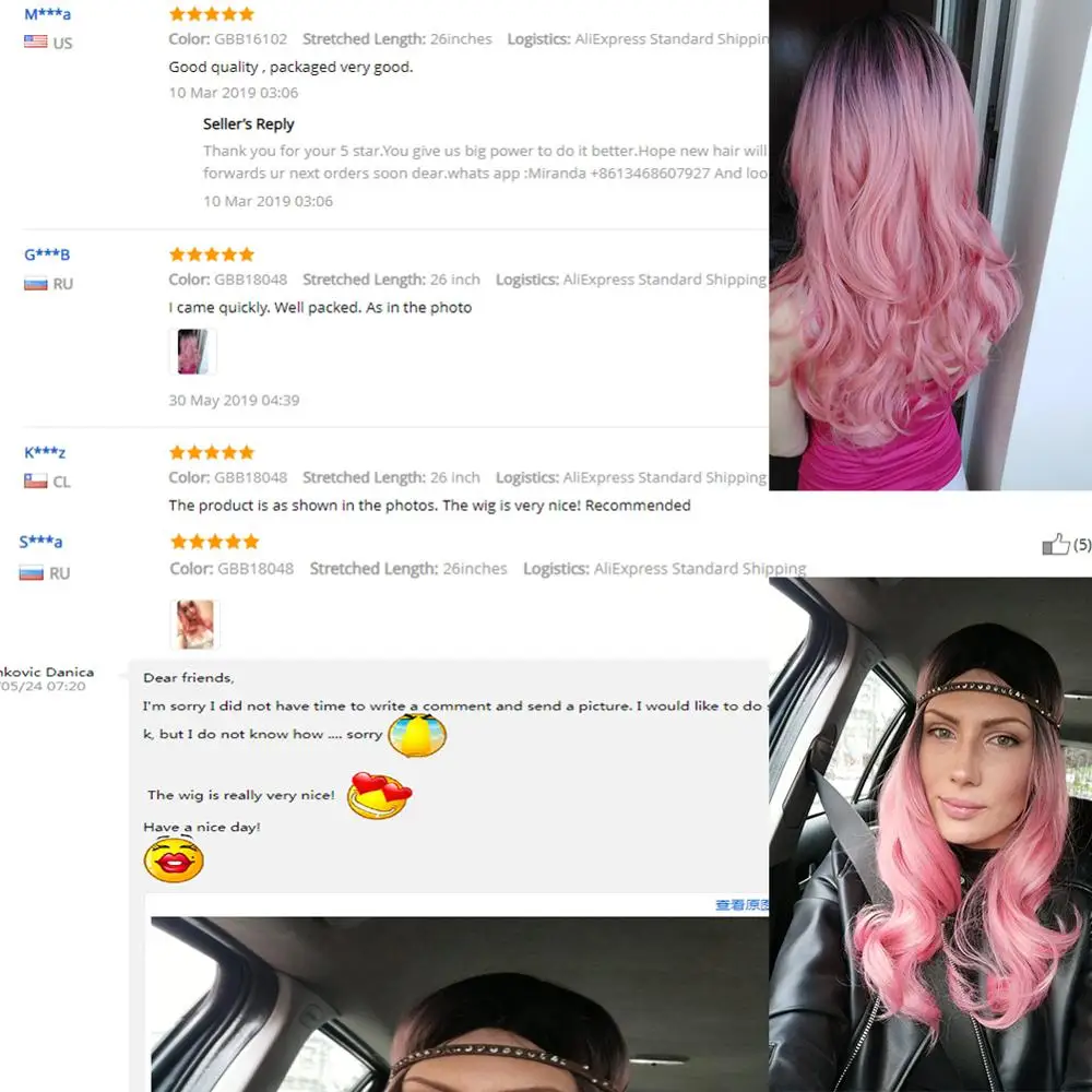 FAVE Premium peluca sintética larga onda del cuerpo Ombre Color marrón claro negro Rosa oro parte media pelucas para negro las mujeres Cosplay FAVE Premium peluca sintética larga onda del cuerpo Ombre Color marrón claro negro Rosa oro parte media pelucas para negro las mujeres Cosplay