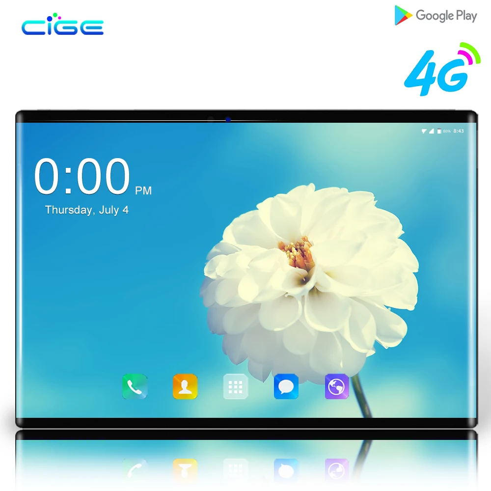  n9 2019 New 10 inch 4G LTE Tablet PC Octa Core 6GB RAM 64GB ROM 1280*800 IPS 2.5D Tempered Glass 10