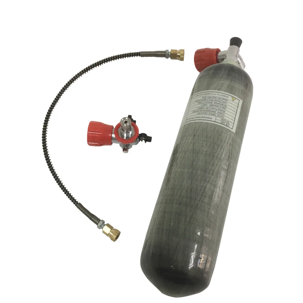 AC103101 3L CE углеродное волокно 4500Psi бак мини резервуар высокого давления баллоны