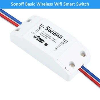 

Sonoff Wireless Wifi Smart Switch APP Control Universal DIY Smart Home Automation Module Timer Smart Switch 10A/2200W