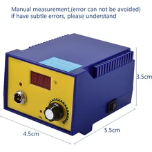 Высокомощная цифровая паяльная станция 938 цифровая Регулируемая паяльная станция 110 В/220 В цифровая паяльная станция