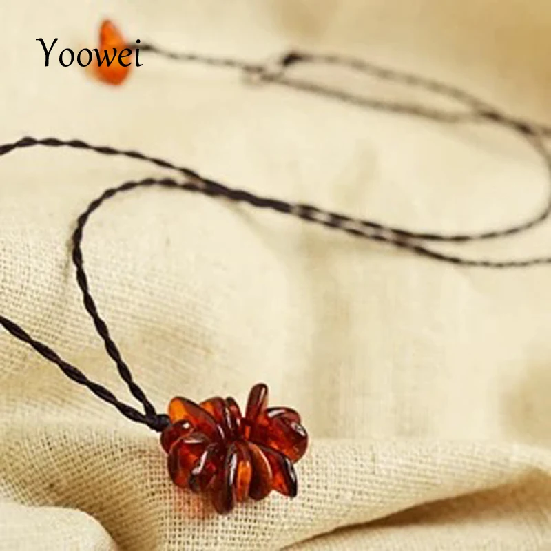 irregular amber necklace (6)