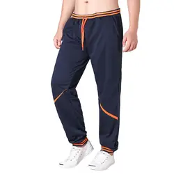 FeiTong Мужские штаны для бега новые модные эластичный шнурок на талии совместное свободные спортивные брендовые штаны Для мужчин