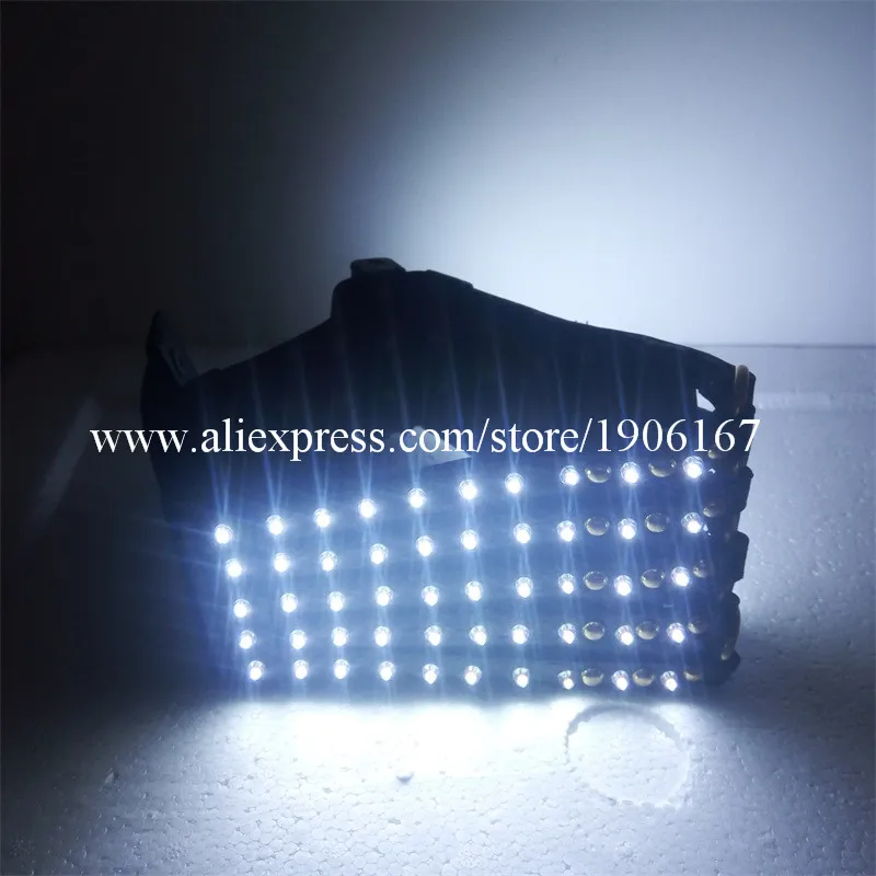 Led Sexy Lady Night Club Bar  Dance Wear Led Luminous Suit Girdle Costume For Women Free Shipping10