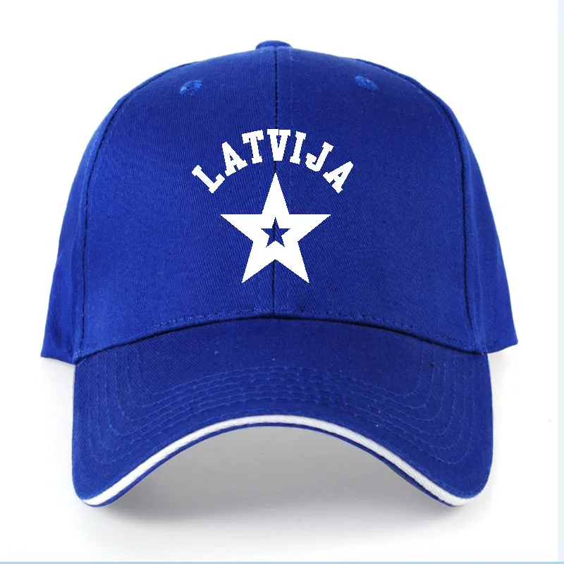 

LATVIA men youth student diy free custom made name photo lva boy hat nation flag republic latvija country college baseball cap