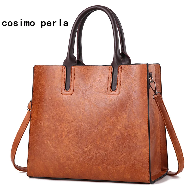 Ladies Messenger Bags,Casual Leather Square Tote Bags Wallet Shoulder Crossbody Purse