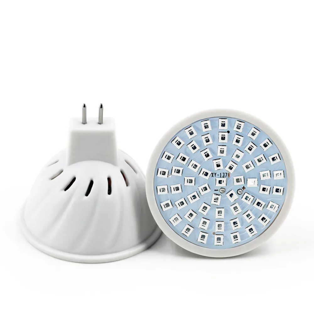 220V 110V LED Plant Grow Lights E27 E14 MR16 GU10 Growing Lamp Bulb 60LEDs 80LEDs Growth Lamps Full Spectrum For Indoor Garden led grow lamp led plant light growing lamp bulb