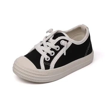 

kids sneakers autumn/spring children canvas shoes soft bottom girls baby shoes breathable single shoes boys casual sneakers