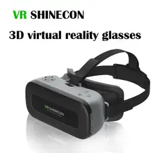 Новинка SHINECON 4,0 3D коробка иммерсивный VR Bluetooth геймпад опция 2G ram 16G rom wifi Allwinner AIO-01 Очки виртуальной реальности