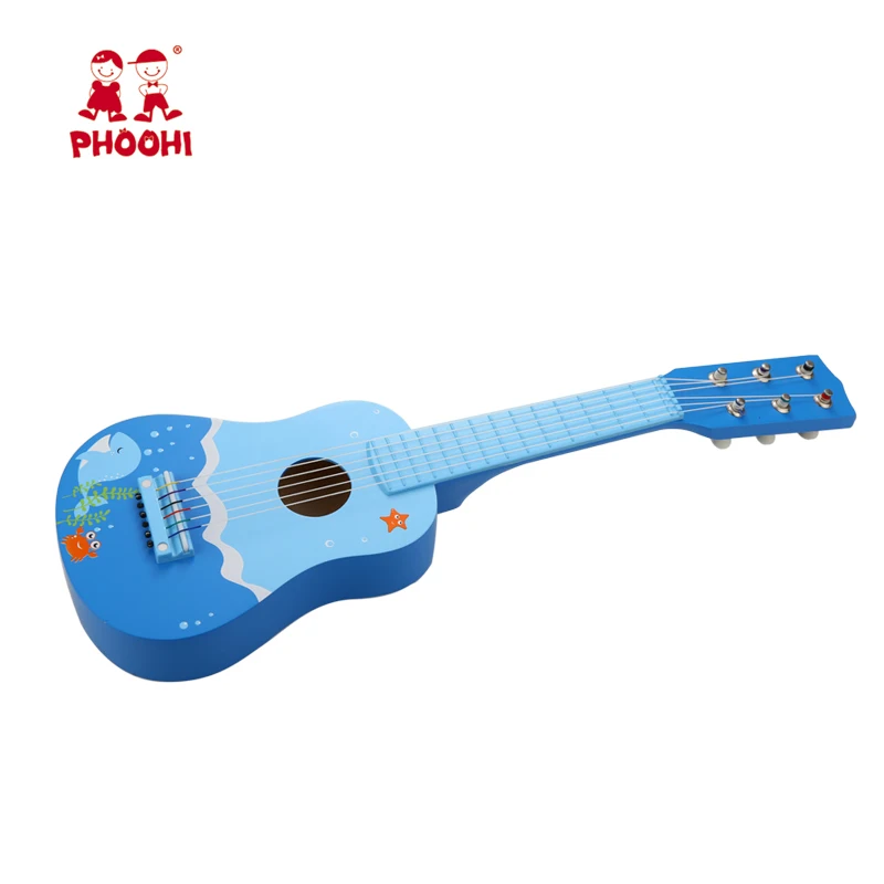 2018 New Style PHOOHI Acoustic Education Children Fairy 5 Scales Wooden Blue Sea Kids Guitar Toy for 3+ Children SAWT090-8 2018 New Style PHOOHI Acoustic Education Children Fairy 5 Scales Wooden Blue Sea Kids Guitar Toy for 3+ Children SAWT090-8