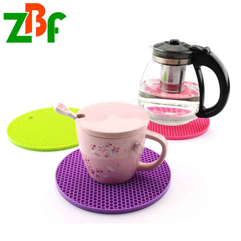 Creative Table Cup Mat Shaped Mats Food Grade Silicone Pad