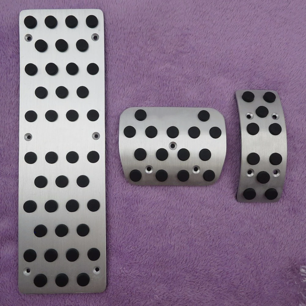 DEE Car Accessory For VW Golf 7/Lamando/Lavida/Polo/Skoda New Octavia Accelerator Brake Foot Rest Pedals Plate Pad Sticker Cover