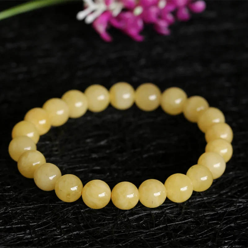 Free shipping Discount Wholesale A strands Bracelet Yellow Datolite
