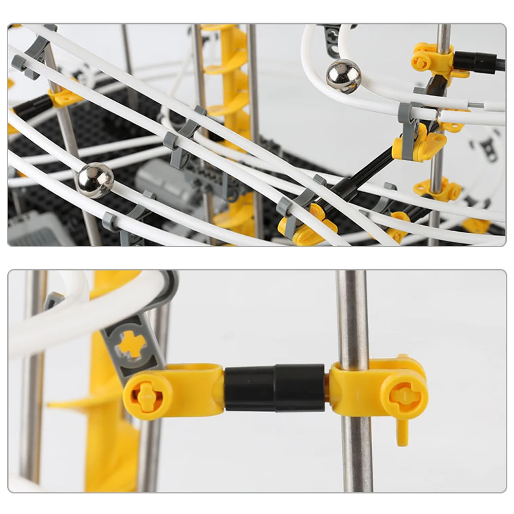 Космический рельс 3D валик для самостоятельной покраски модель американских горок строительные наборы электронные игрушки Spacerail малыш уровень сборки 4 горки мрамор Запуск игрушки