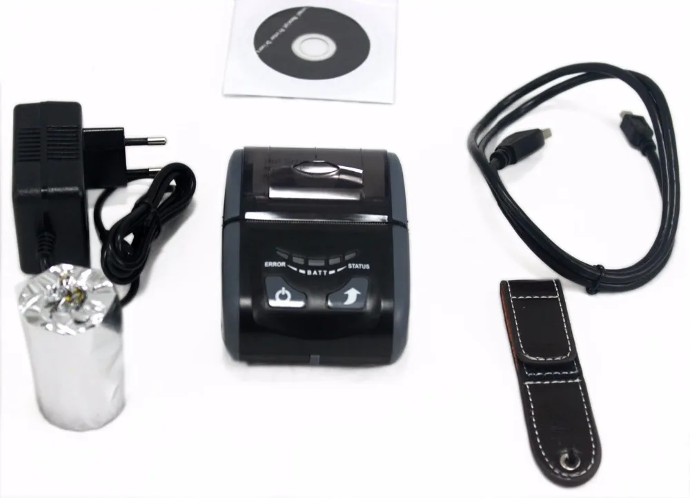 ^*Best Offers LS300BU 3 Inch 80mm Portable Receipt Thermal Printer with USB and Bluetooth Interfaces for Android, Ios and Windows OS