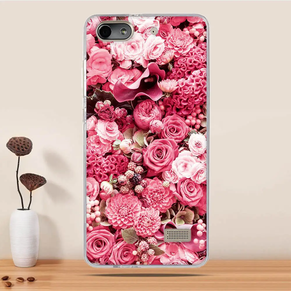 الهاتف حافظة لهاتف huawei الشرف 4C حالة غطاء لهواوي G اللعب البسيطة حالة السيليكون غطاء لهواوي الشرف 4C 5.0\