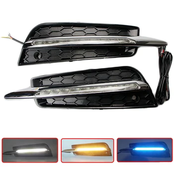 

LED DRL For Chevrolet Cruzes DRL 2009 2010 2011 2012 Daytime Running Light 9LED With Turning Signal Dimmed Light