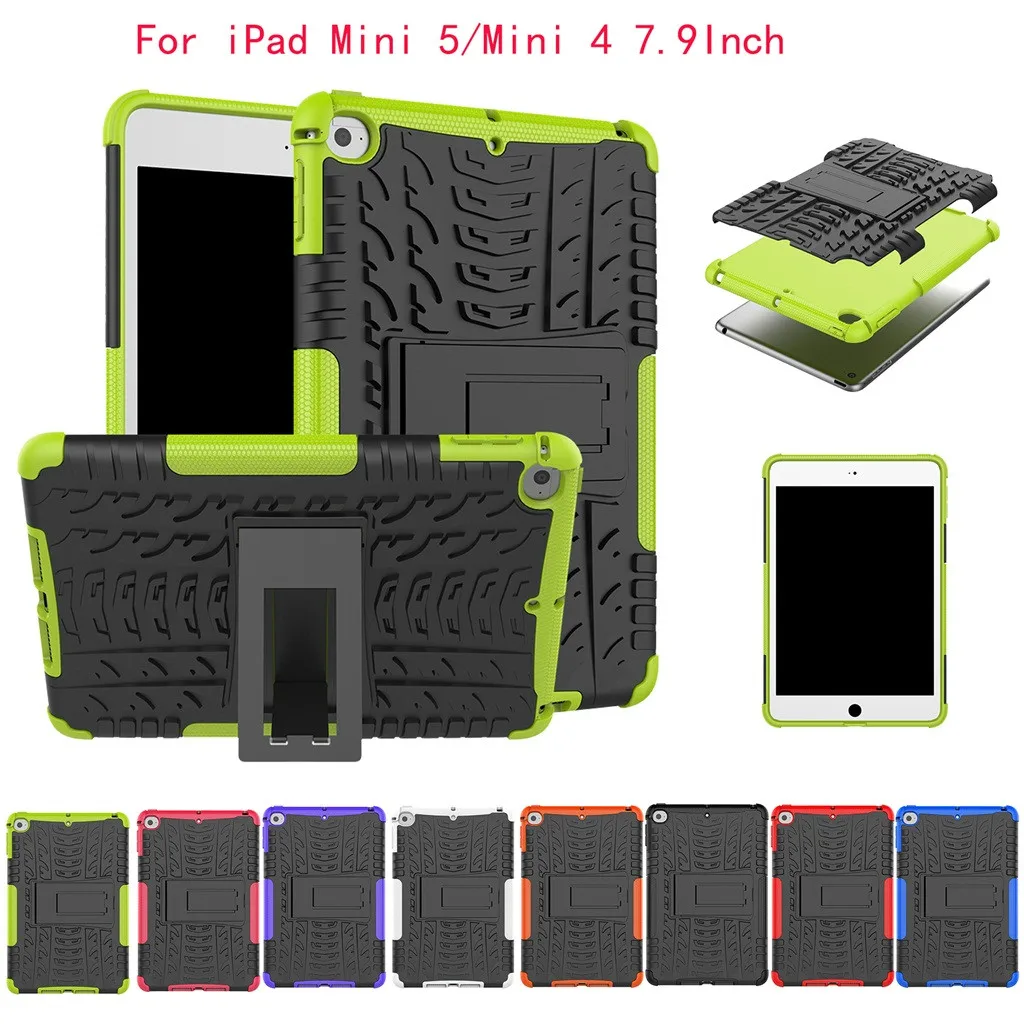 Для iPad Mini 5 2019 4 7 9 дюймов чехол для планшета Тонкий с подставкой жесткий Гибридный