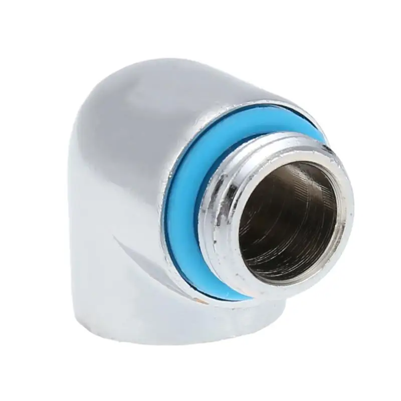 

G1/4 Inner Outer Thread Water Cooling Cooler Tube Elbow Converter Adapter for PC Water Cooling System Computer High Quality