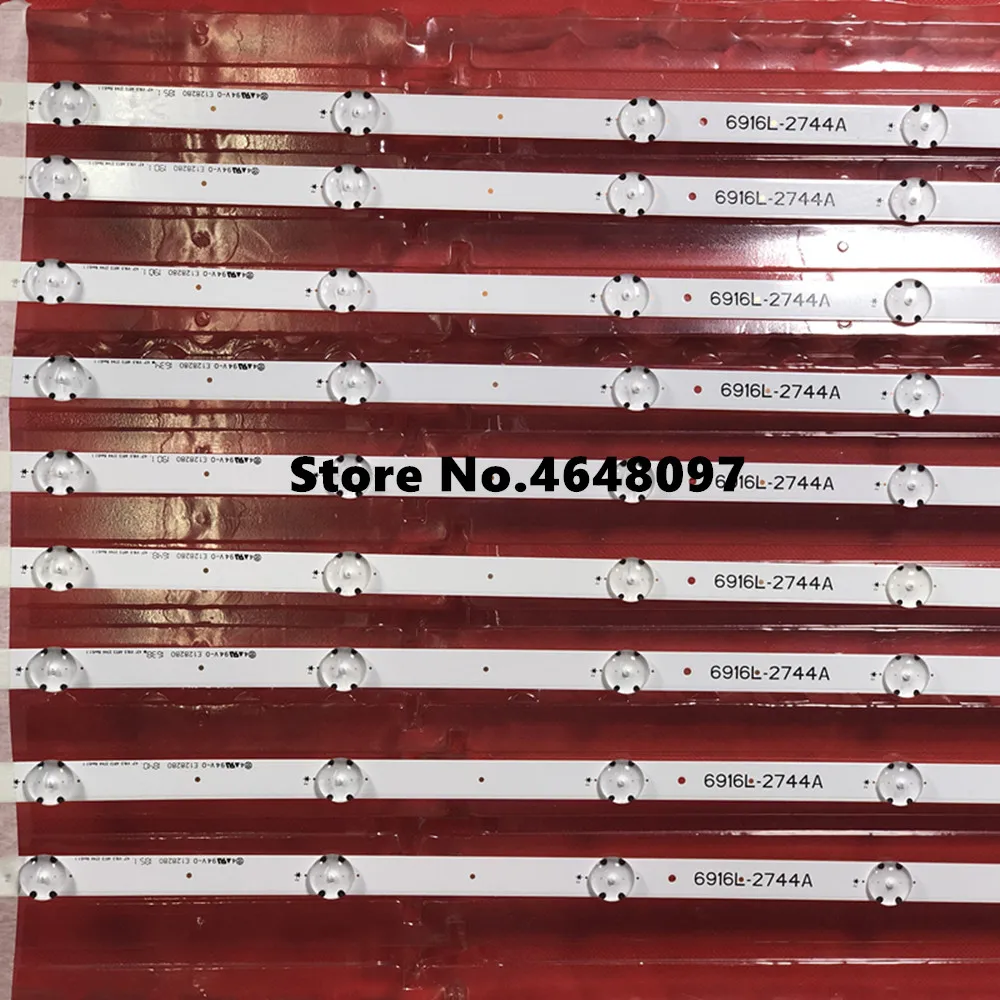 84 см de retroiluminación светодиодный 7/8 s para LG 43 &quot43lh5700 ТВ 43VH6100 43UH603V 6916L 2744A 2743A V16.5 ART3 LC430DGE FJ