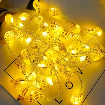 

10 20LED Conch Fairy Garland String Light Restaurant Atmosphere Lamp Decor