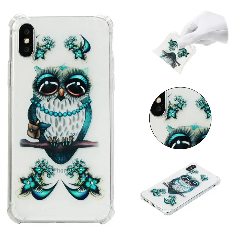 

Painted four corners Soft tpu Cover For Samsung S 10 9 8 Plus s10 Lite s10e Note 9 8 A 7 2018 J 4 6 Plus fine pattern Phone Case