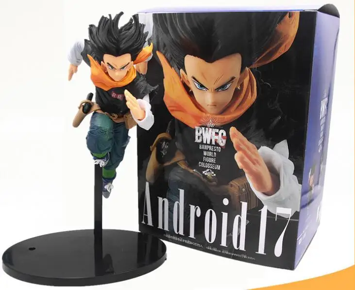 Японское аниме Dragon Ball Android 17 Lapis фигурка модель игрушки 18 см|Игровые фигурки и