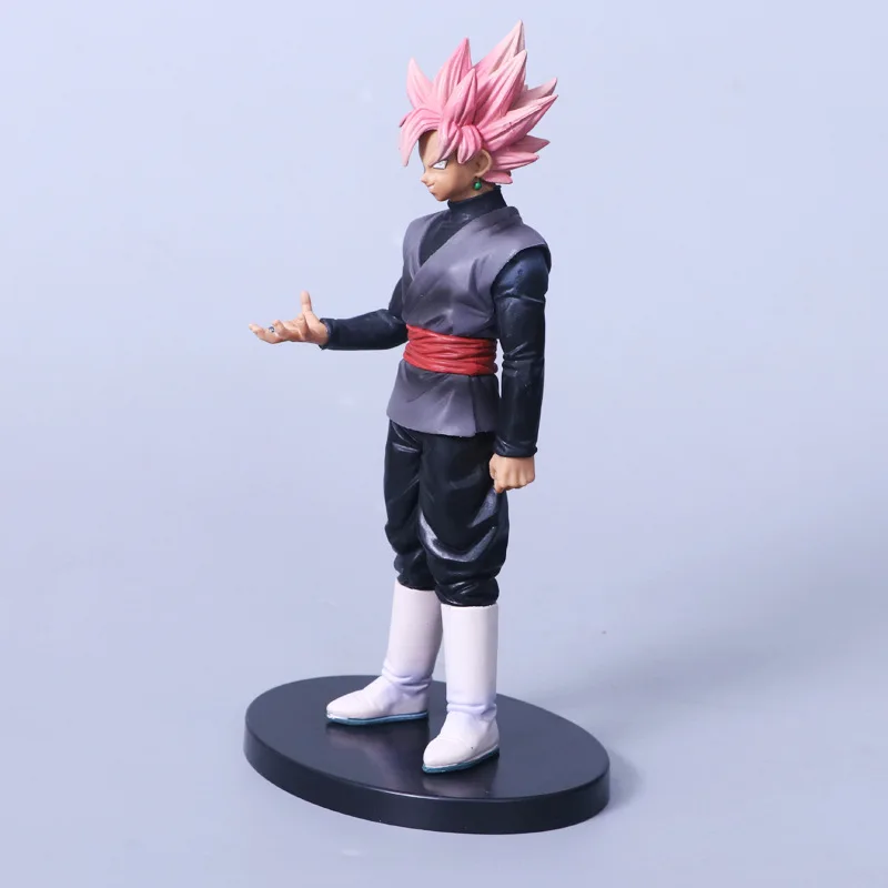 Новинка Dragon Ball Z soul X soul Супер Saiyan розовые волосы Сон Гоку черная фигурка Dragon Ball Gokou ПВХ модель куклы игрушки