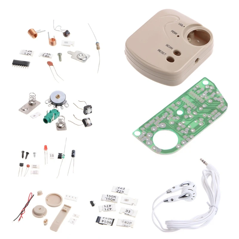 

FM Micro SMD Radio DIY Kit Frequency Modulation Electronic Production Training