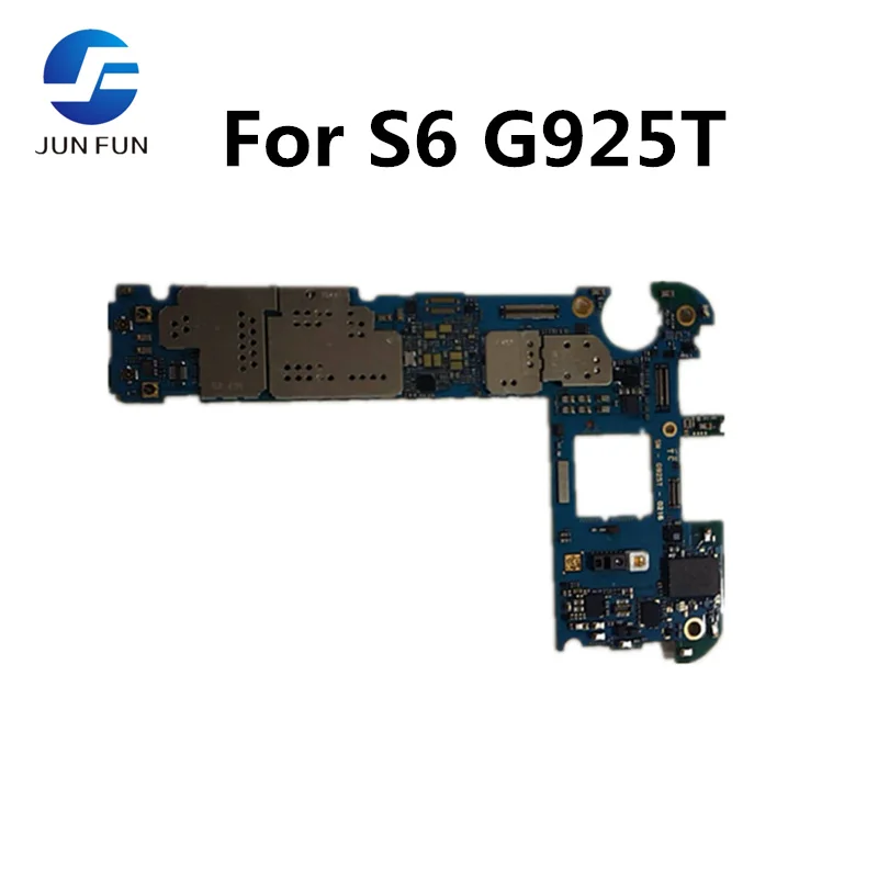 Материнская плата JUN FUN для Samsung Galaxy S6 edge G925T оригинальная разблокированная